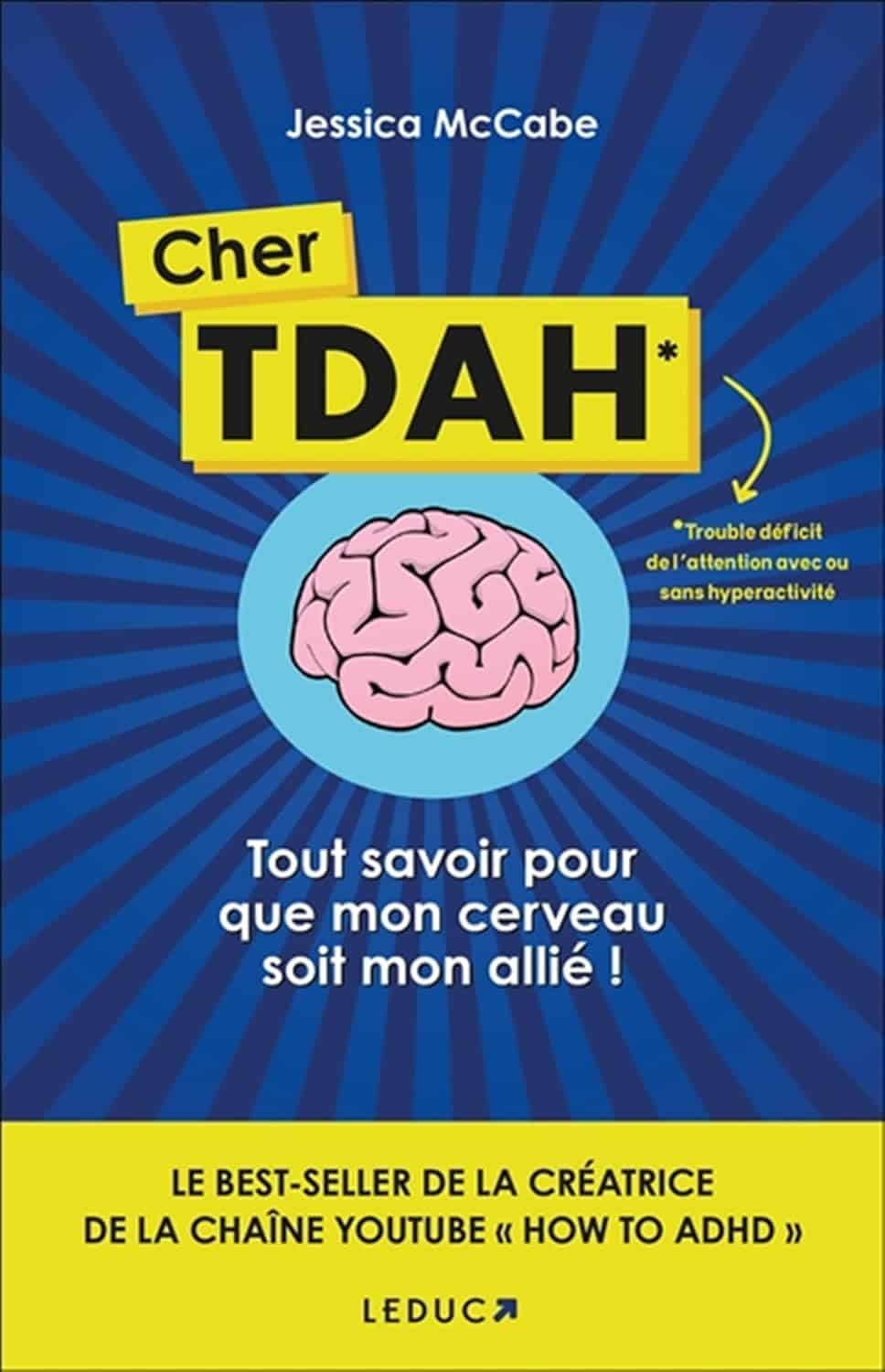 Cher TDAH de Jessica McCabe, meilleur livre TDAH visuel et moderne