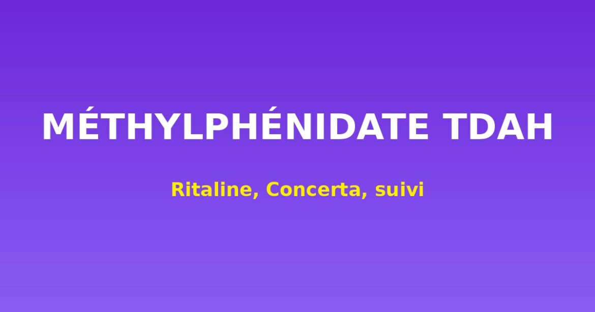 méthylphénidate TDAH