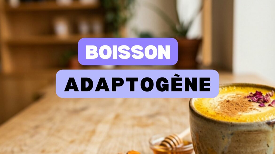 boisson adaptogène TDAH